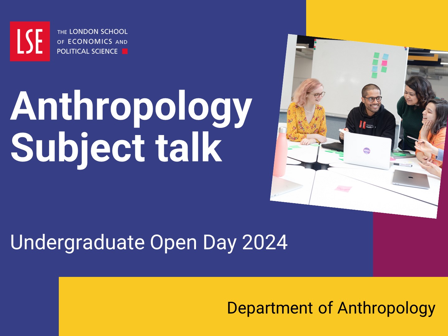 Virtual Undergraduate Open Day 2024 Anthropology