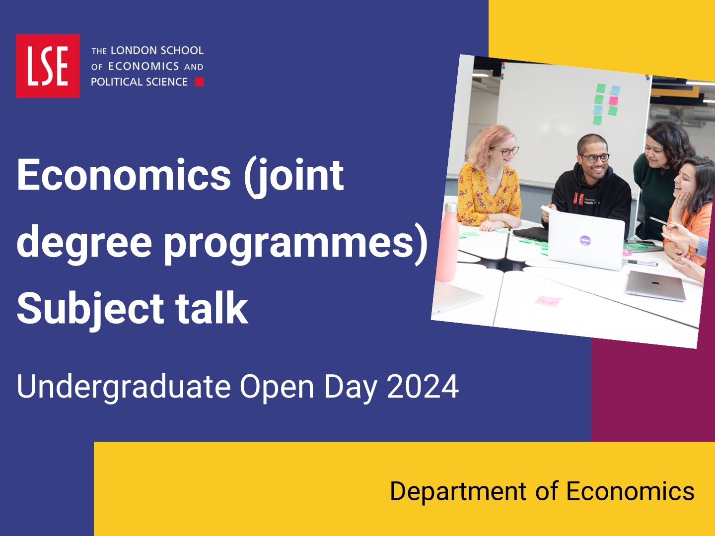 An introduction to studying a joint honours Economics degree at LSE