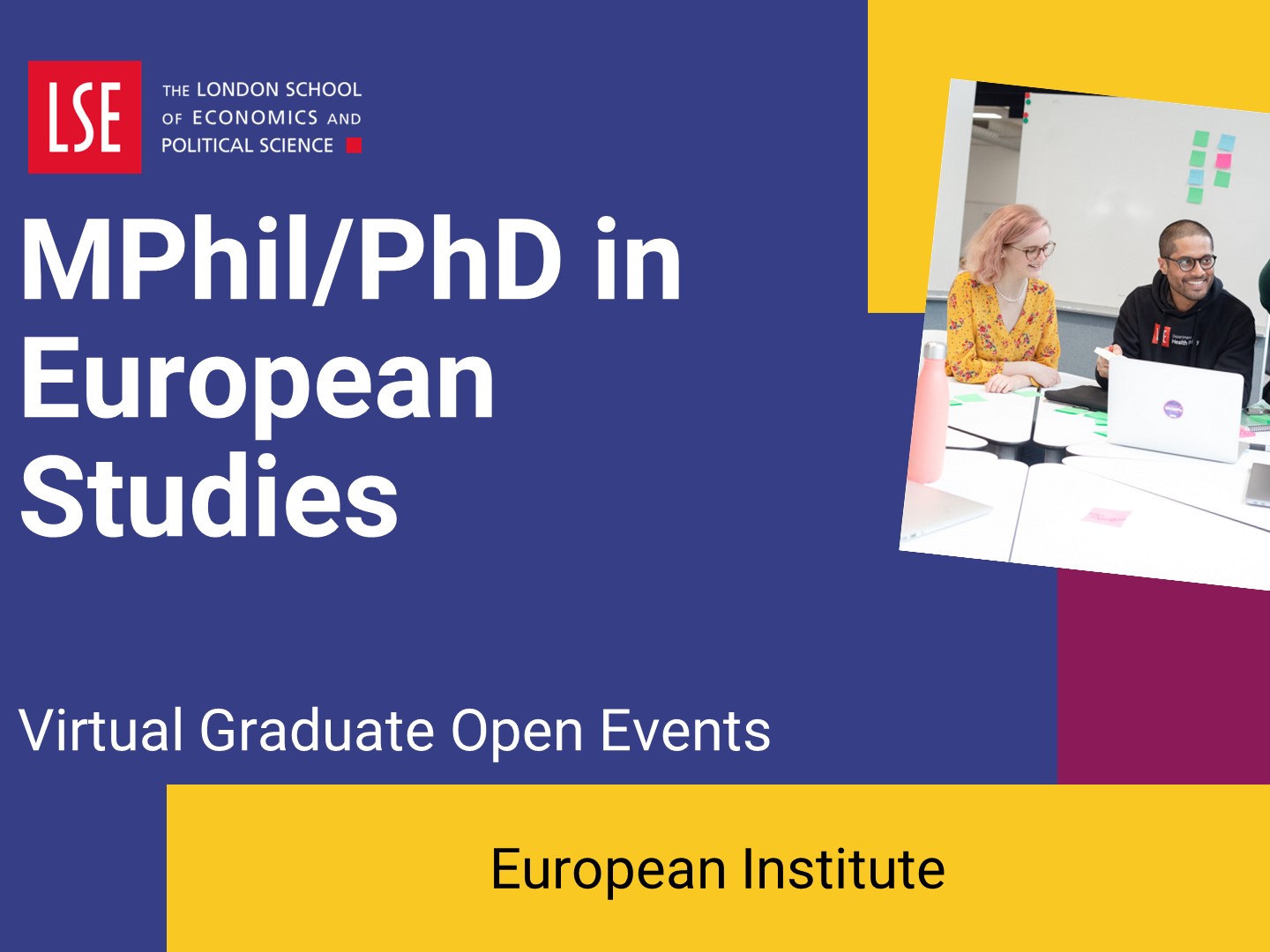 MPhil/PhD in European Studies Information Session