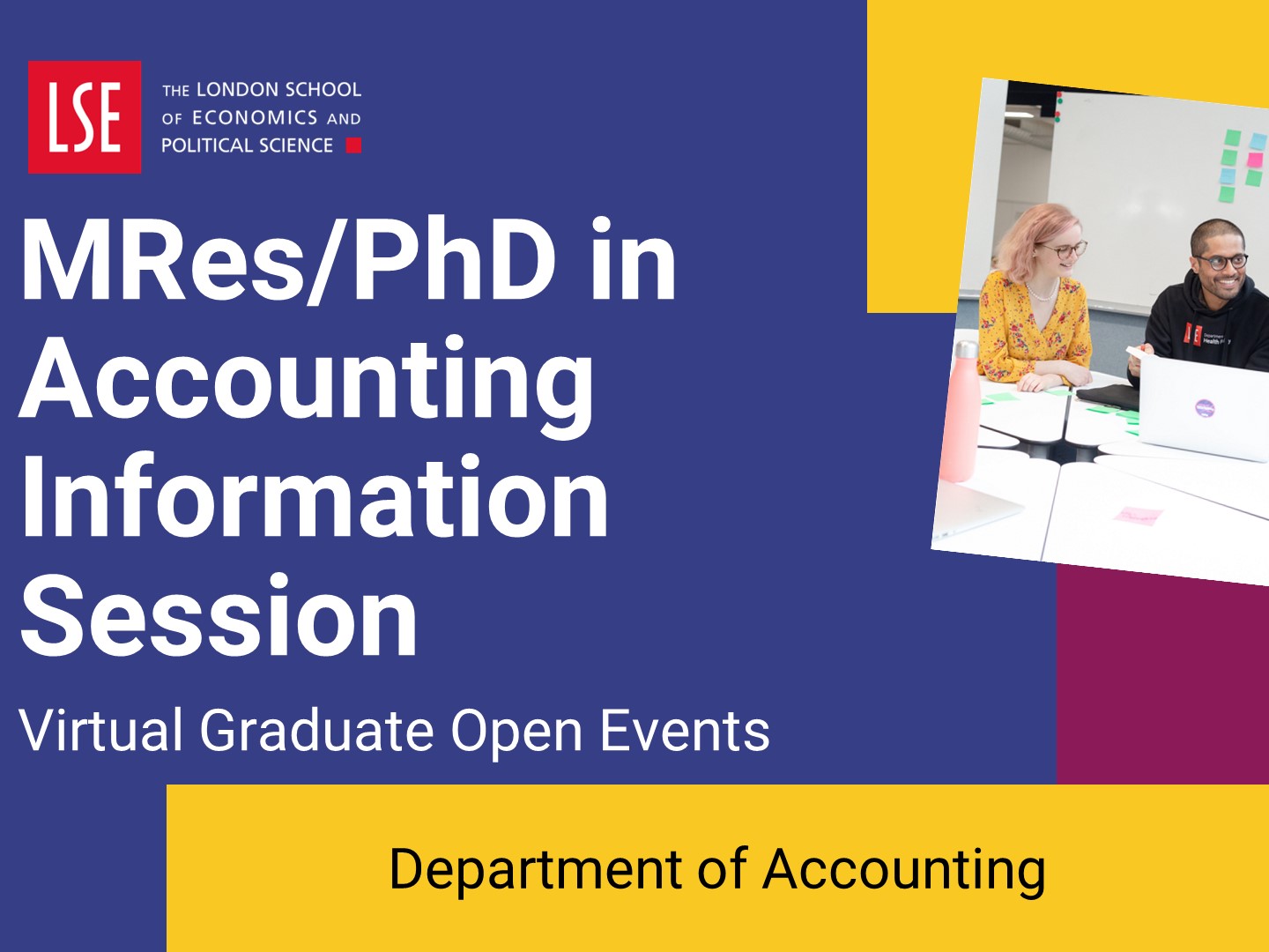 MRes/PhD in Accounting Information Session