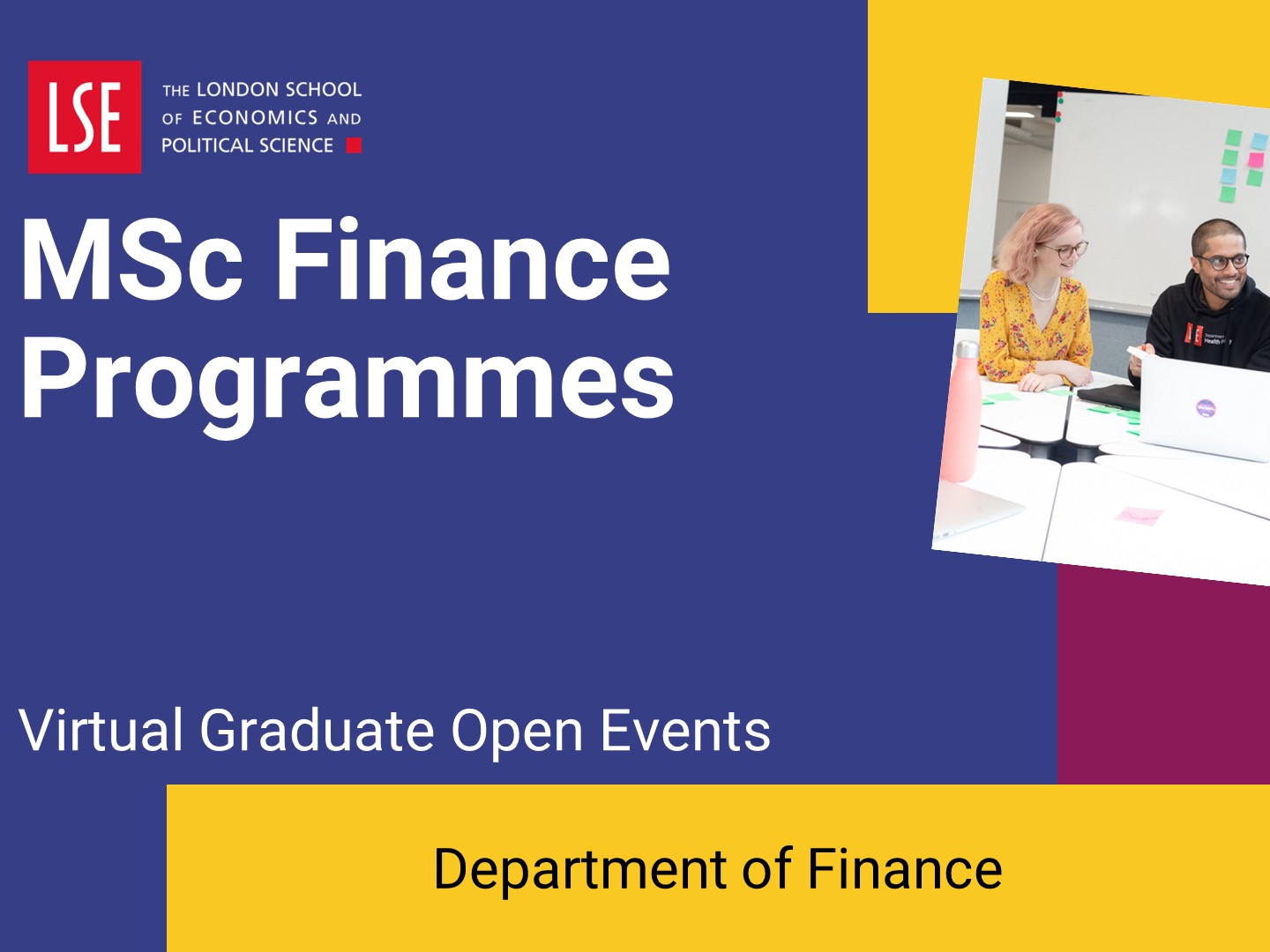 MSc Finance programmes at LSE