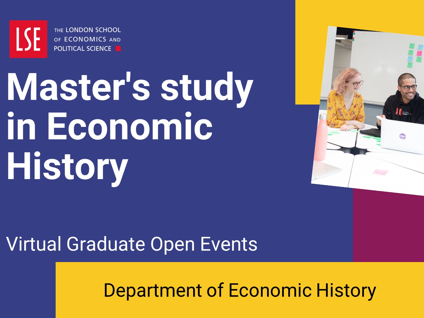 Master's study in Economic History at LSE