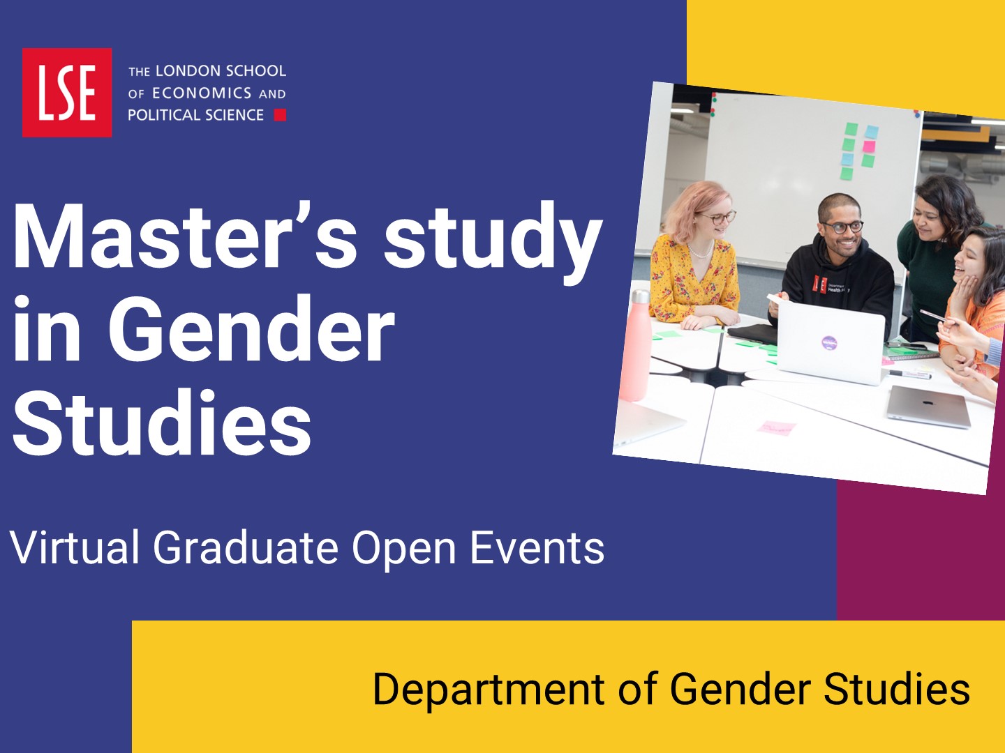 Master's study in Gender Studies at LSE