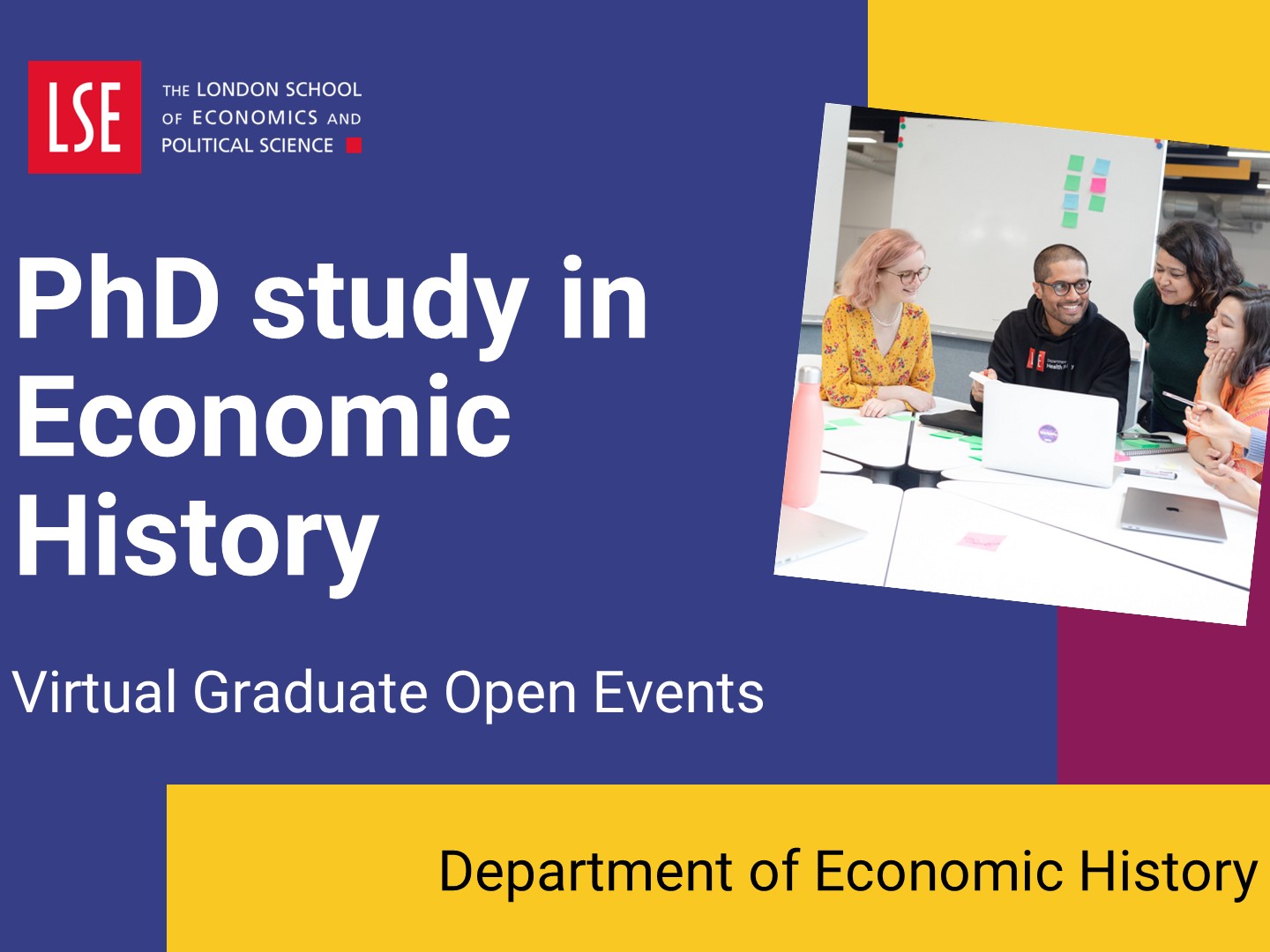 PhD study in Economic History at LSE