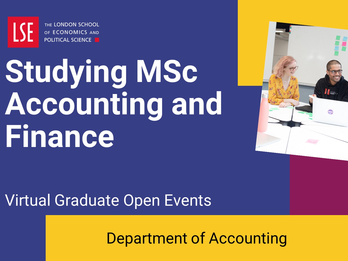 Studying MSc Accounting and Finance at LSE