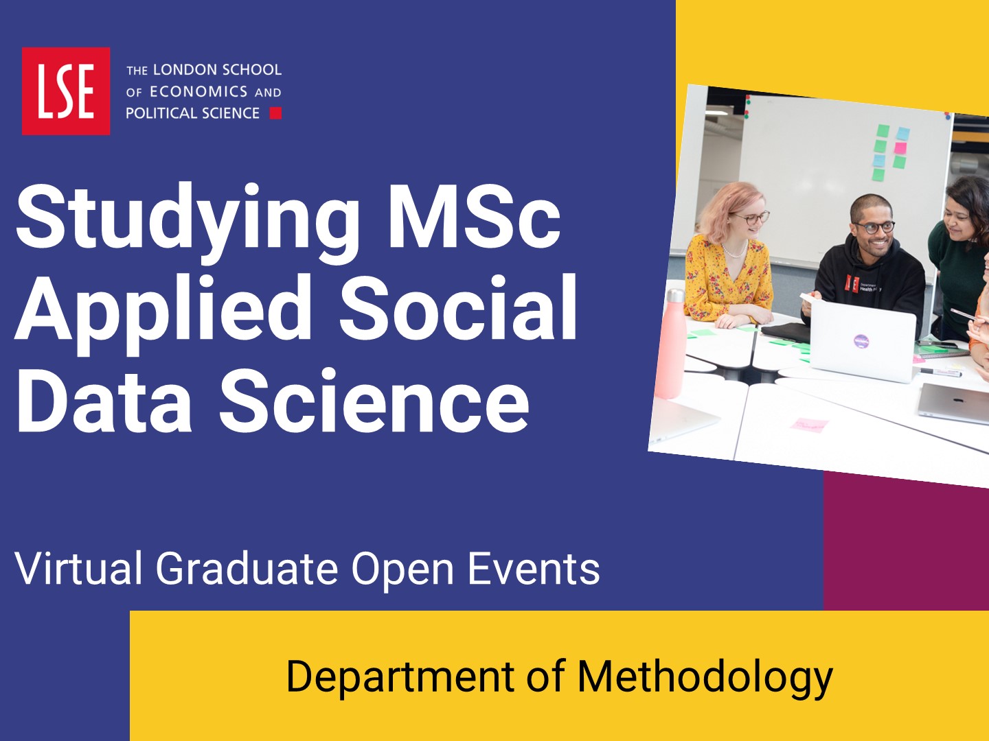 Studying MSc Applied Social Data Science at LSE