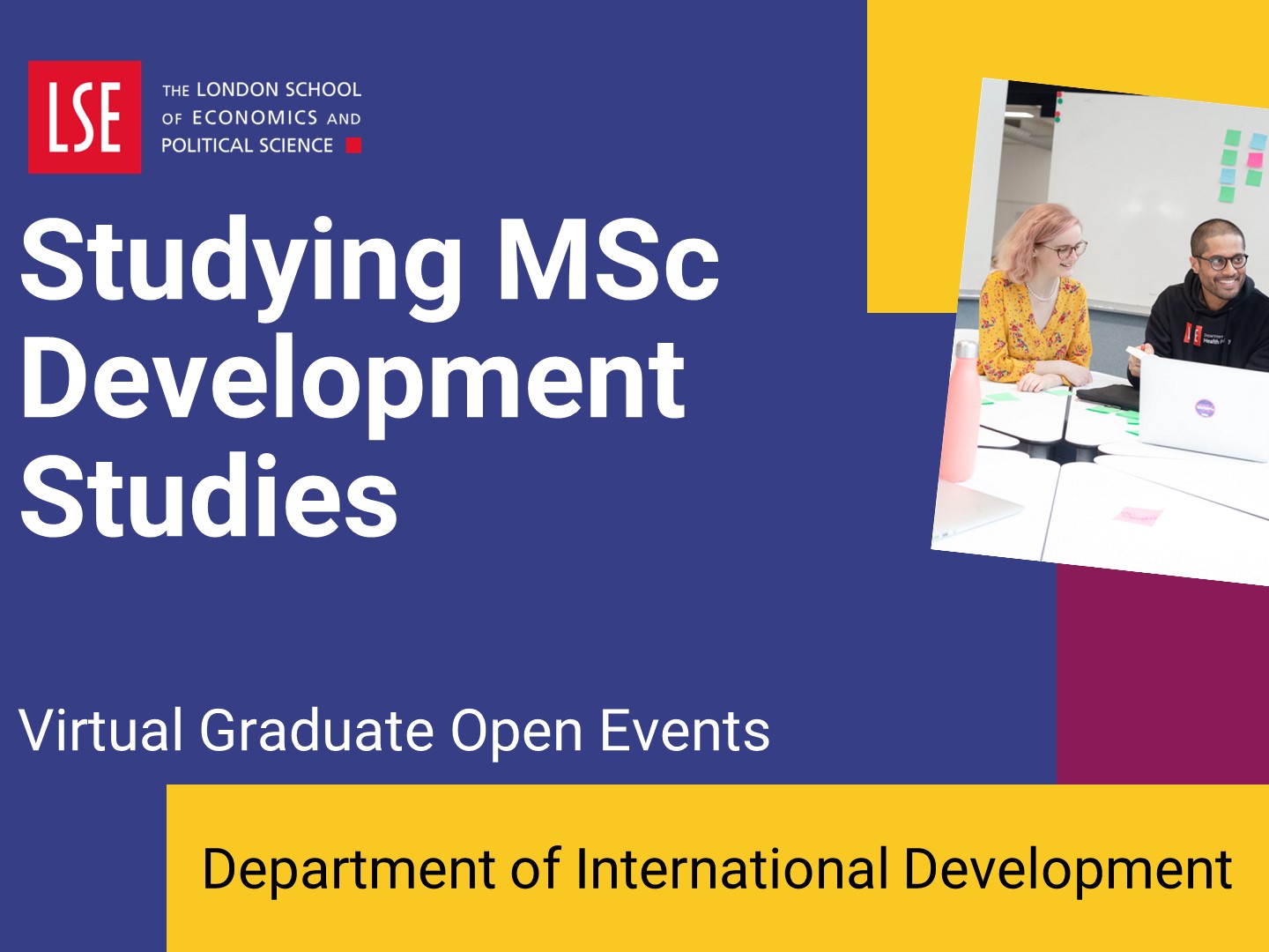 Studying MSc Development Studies at LSE