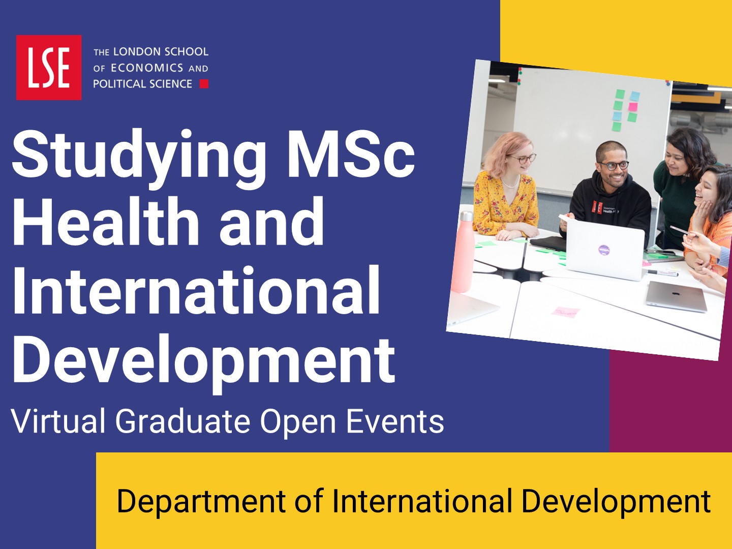 Studying MSc Health and International Development at LSE