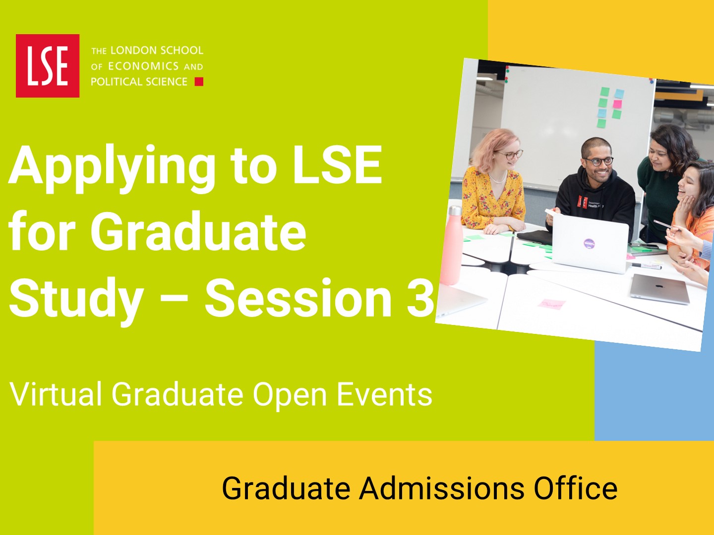 Applying to LSE for Graduate Study Session 3